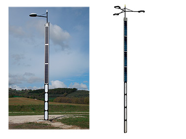 BREVETTO PALO FOTOVOLTAICO